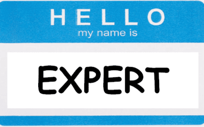 Stop trying to be an expert