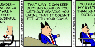 When Vague Goals Work