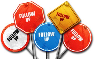Why you’re not following up